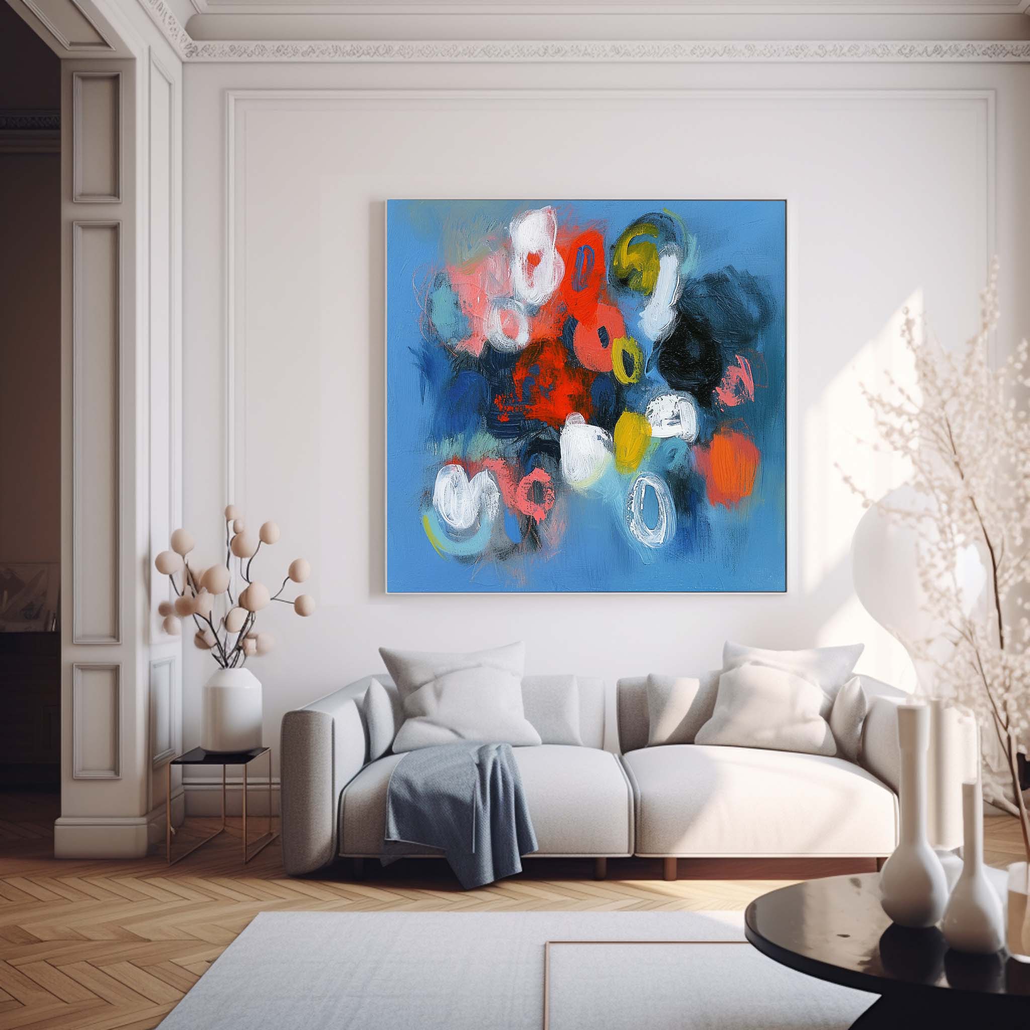 Abstract Canvas Art #AB376