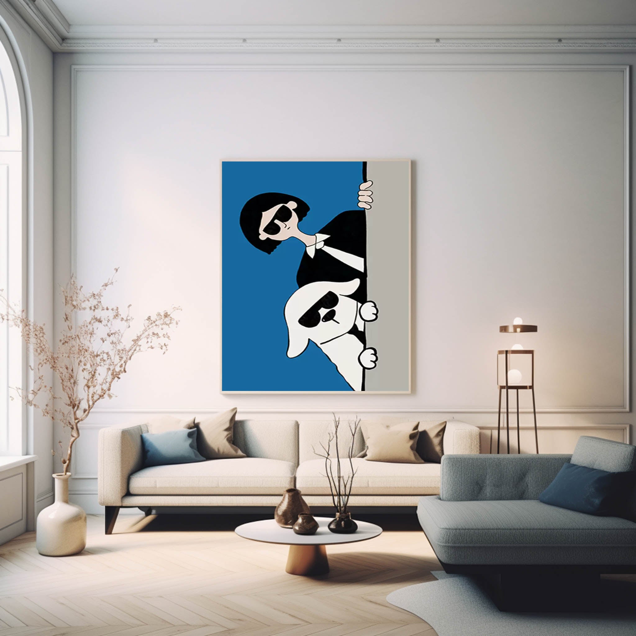 Abstract Canvas Art #AB405