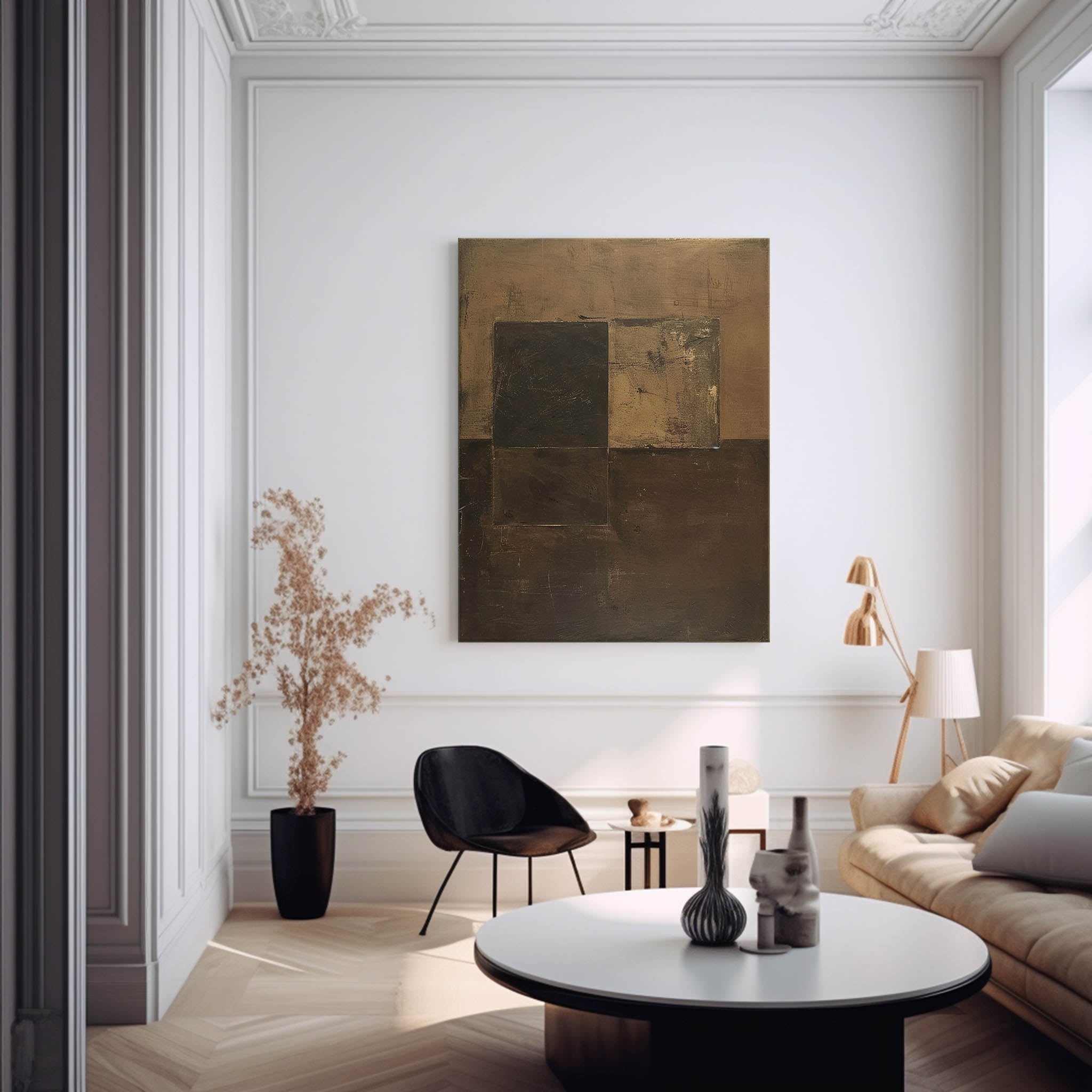 Abstract Canvas Art #AB395