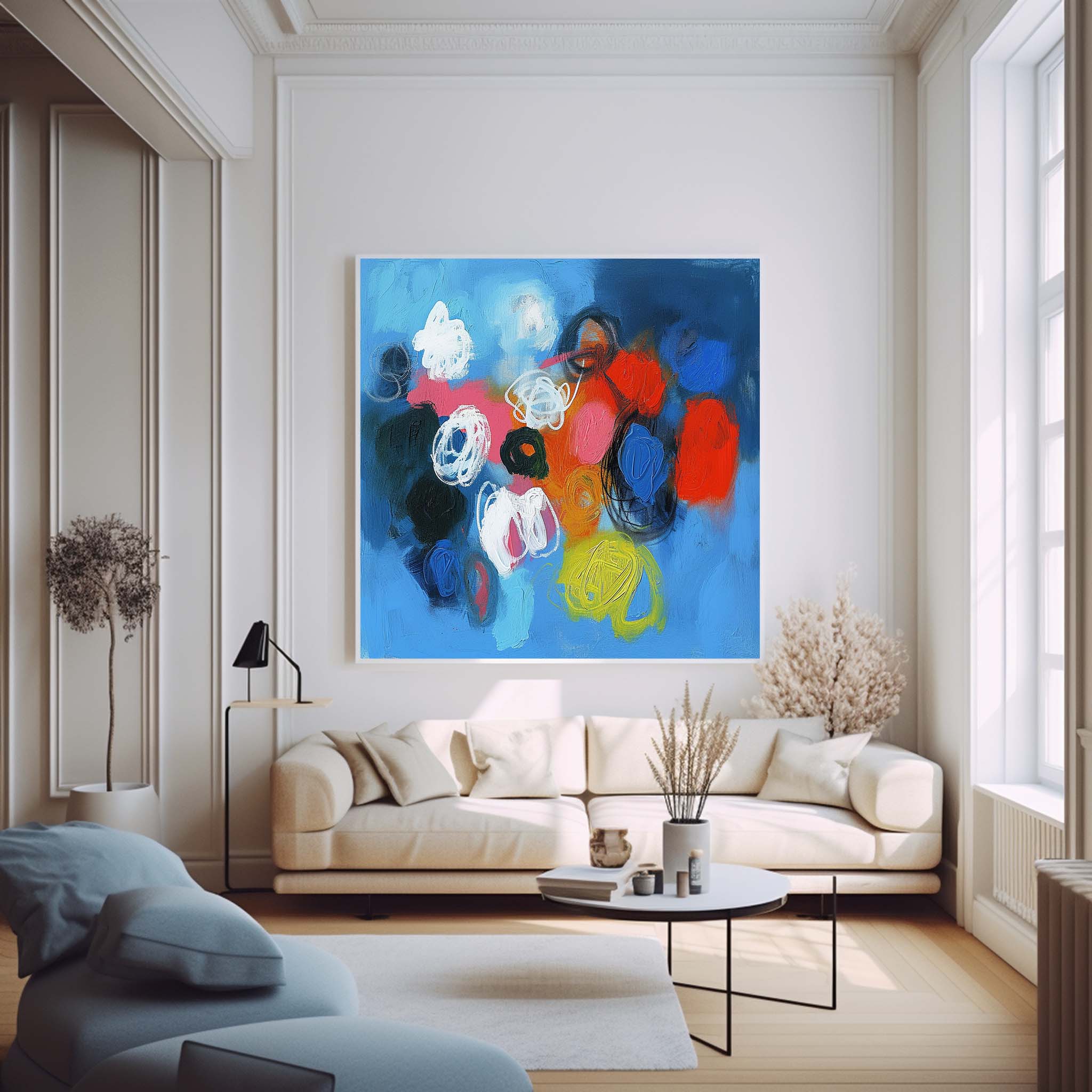 Abstract Canvas Art #AB377