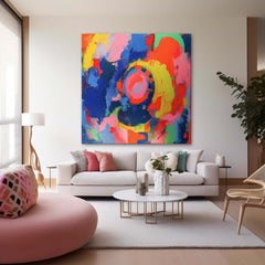 Abstract Canvas Art #AB473