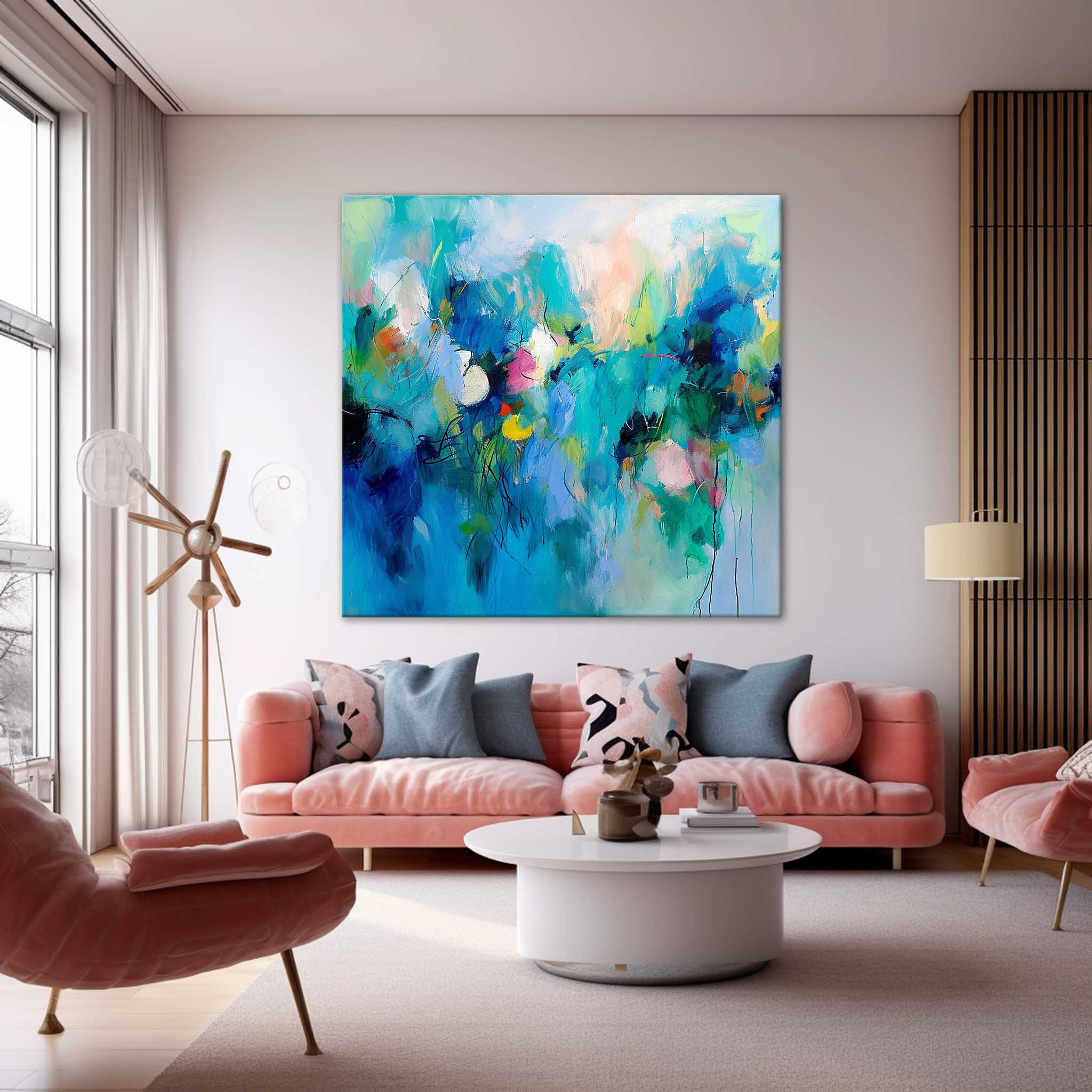 Abstract Canvas Art #AB425