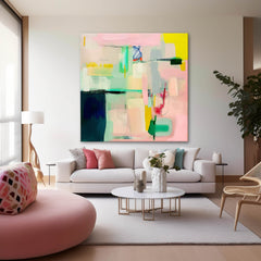 Abstract Canvas Art #AB456