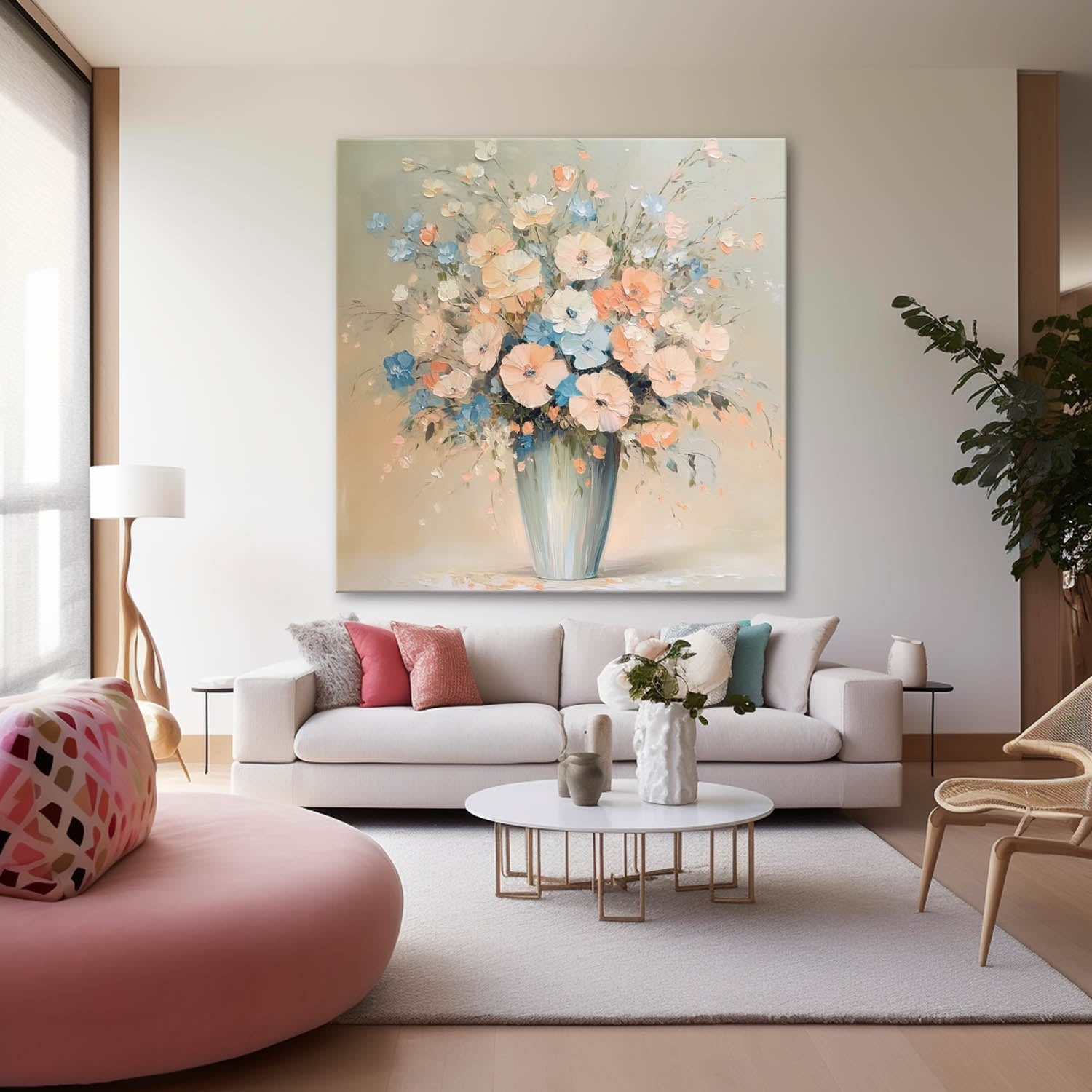 Flower Canvas Art #FL194