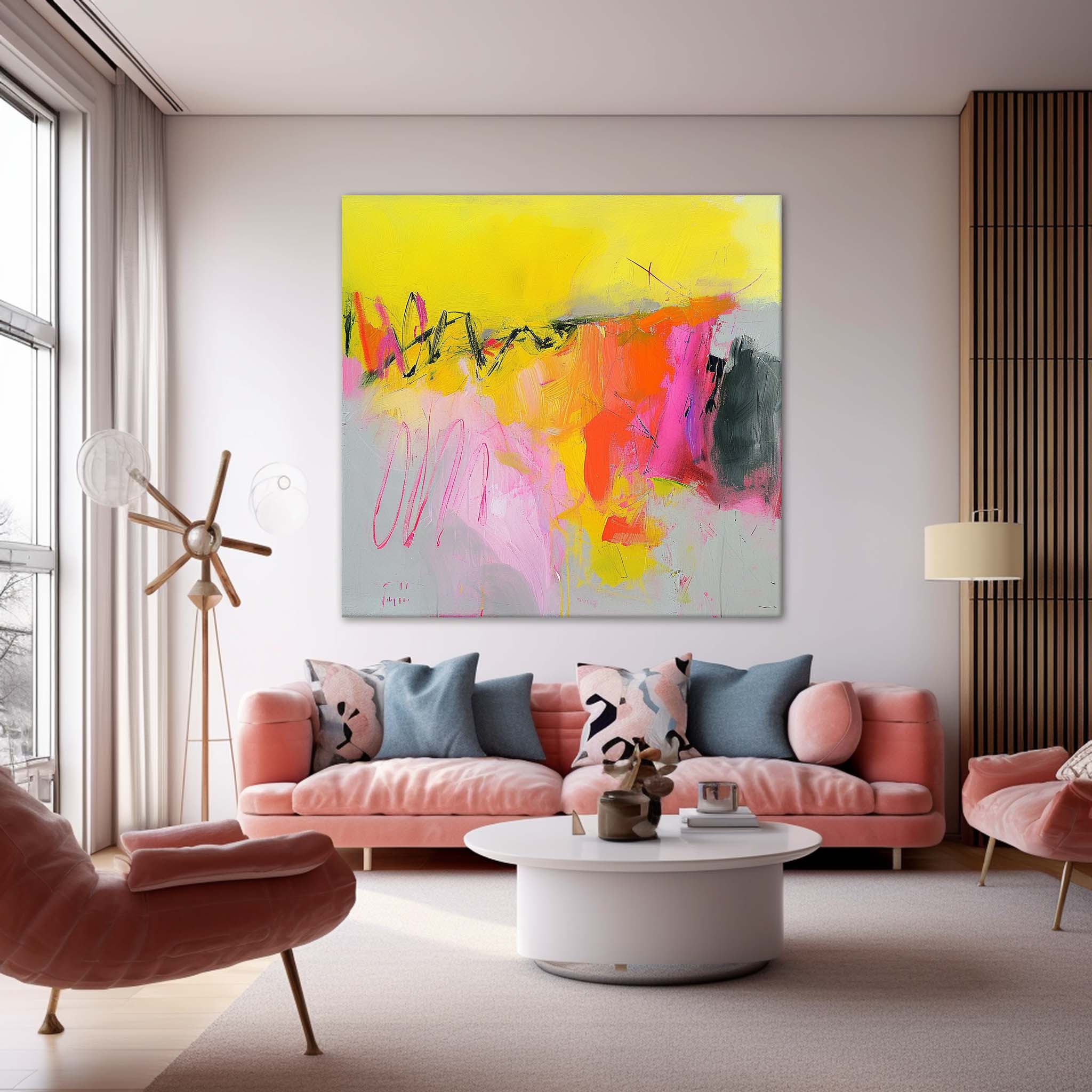 Abstract Canvas Art #AB423