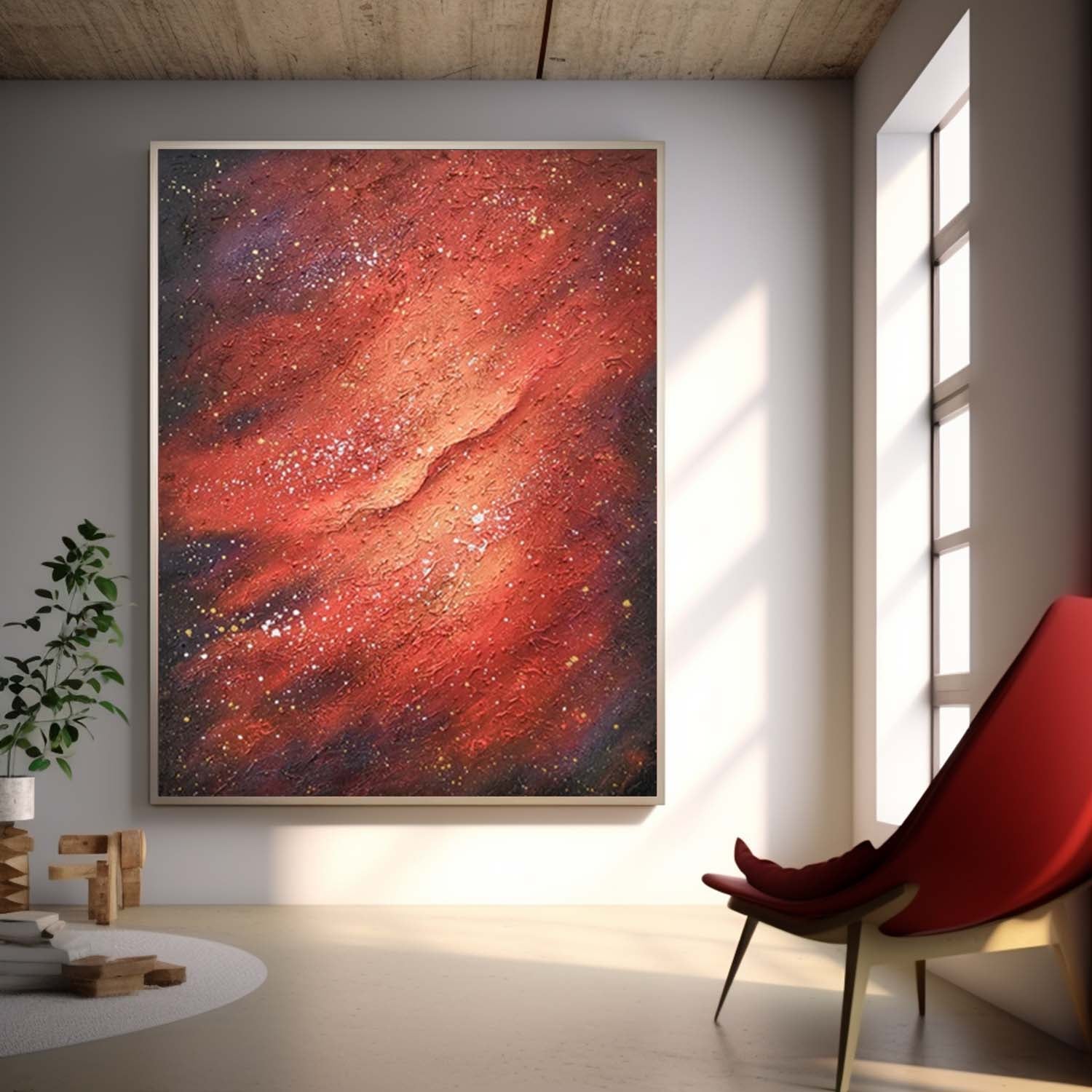 Abstract Canvas Art #AB608