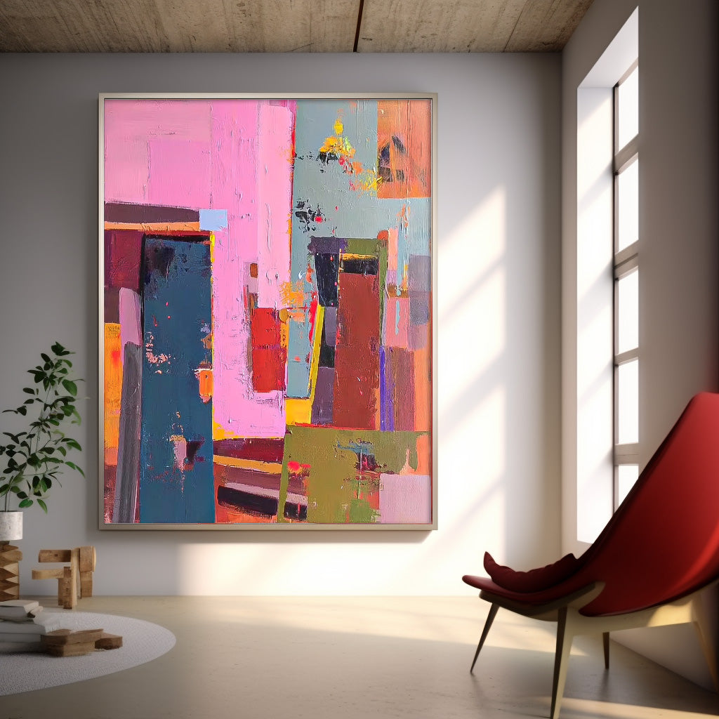 Abstract Canvas Art #AB002