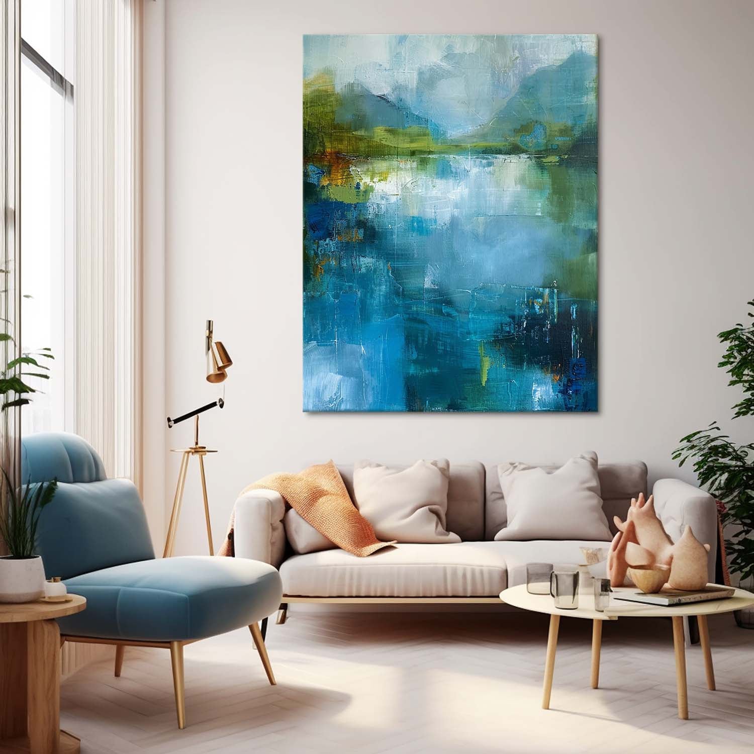 Abstract Canvas Art #AB648