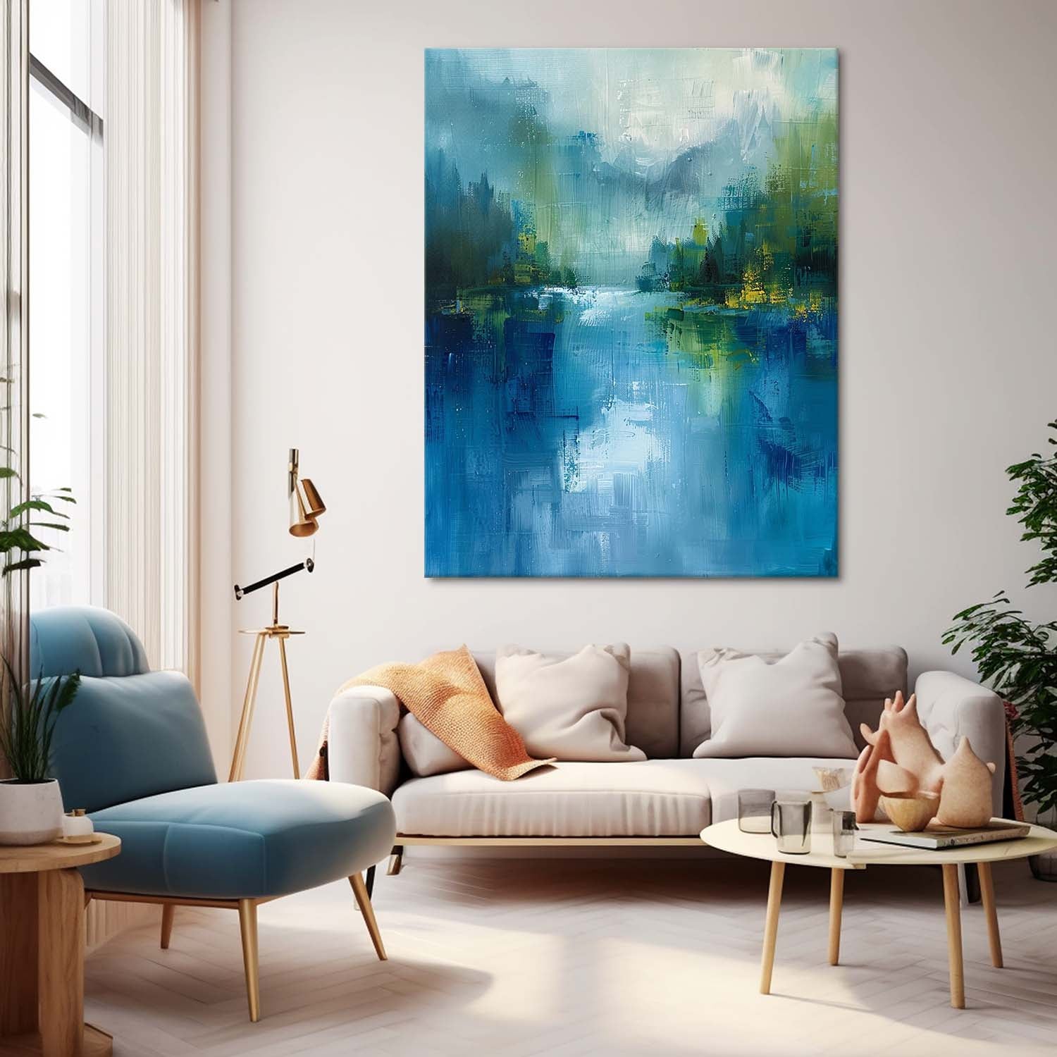 Abstract Canvas Art #AB649