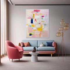 Abstract Canvas Art #AB455
