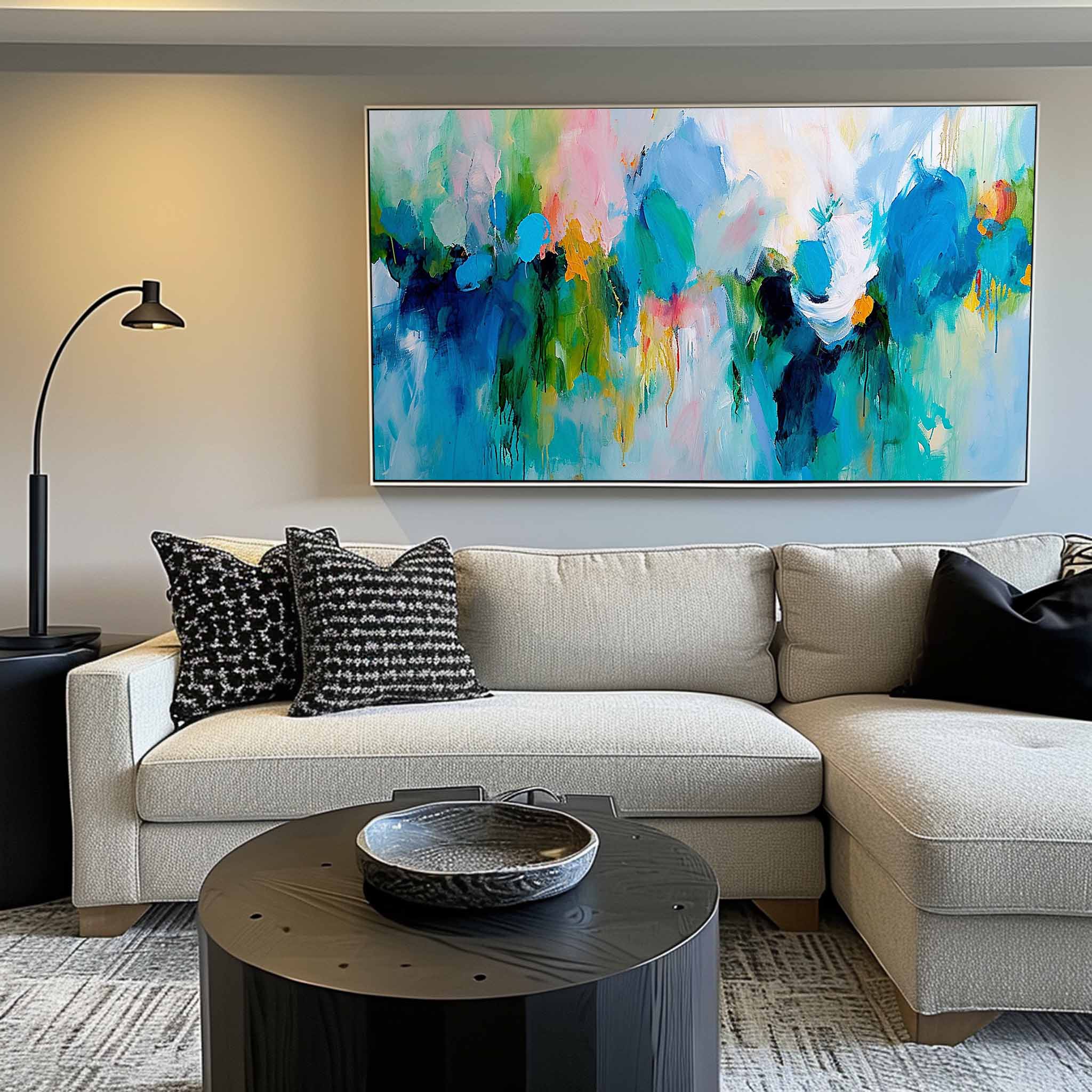 Abstract Canvas Art #AB426