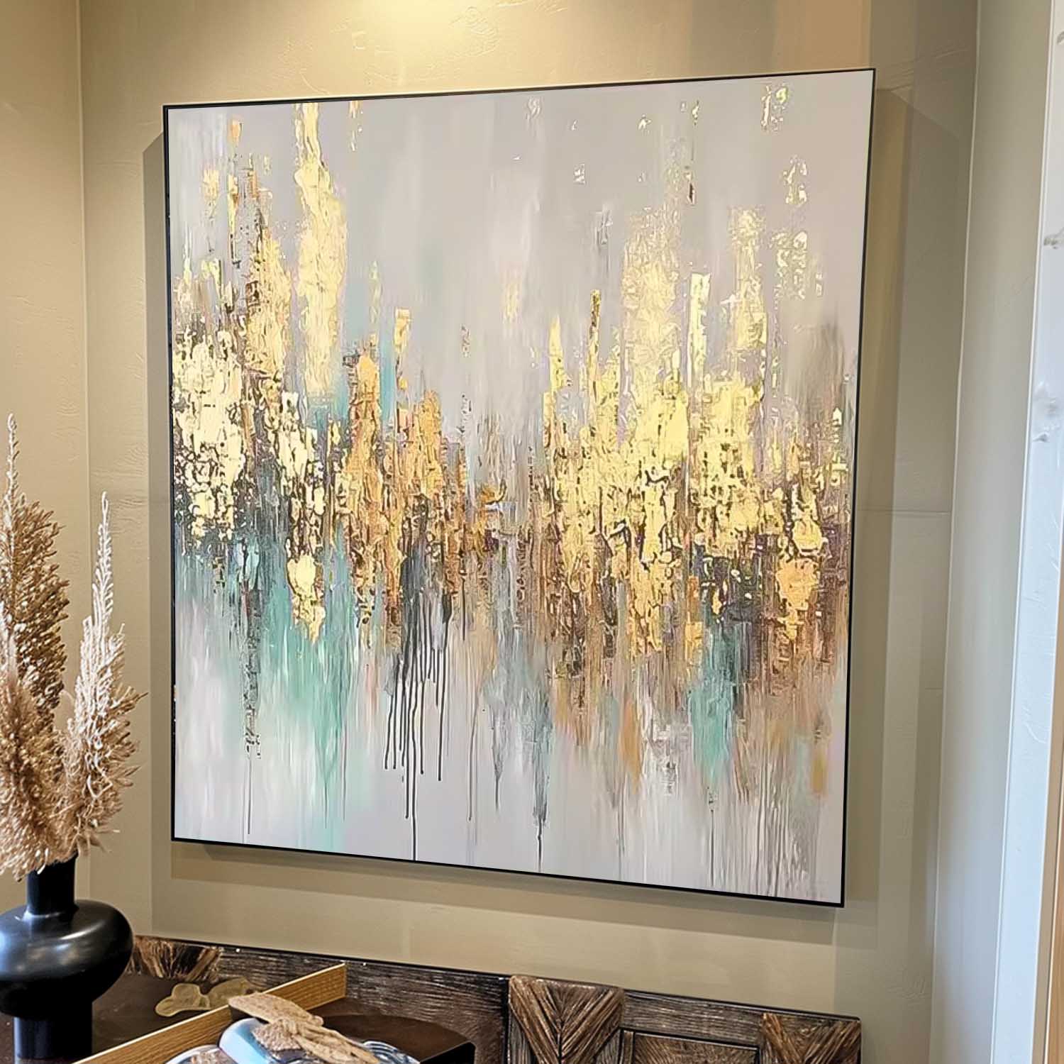 Abstract Canvas Art #AB557