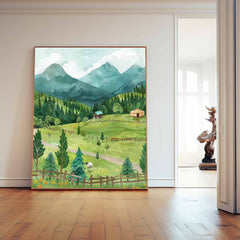 Landscape Canvas Art #LA030