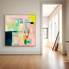 Abstract Canvas Art #AB456