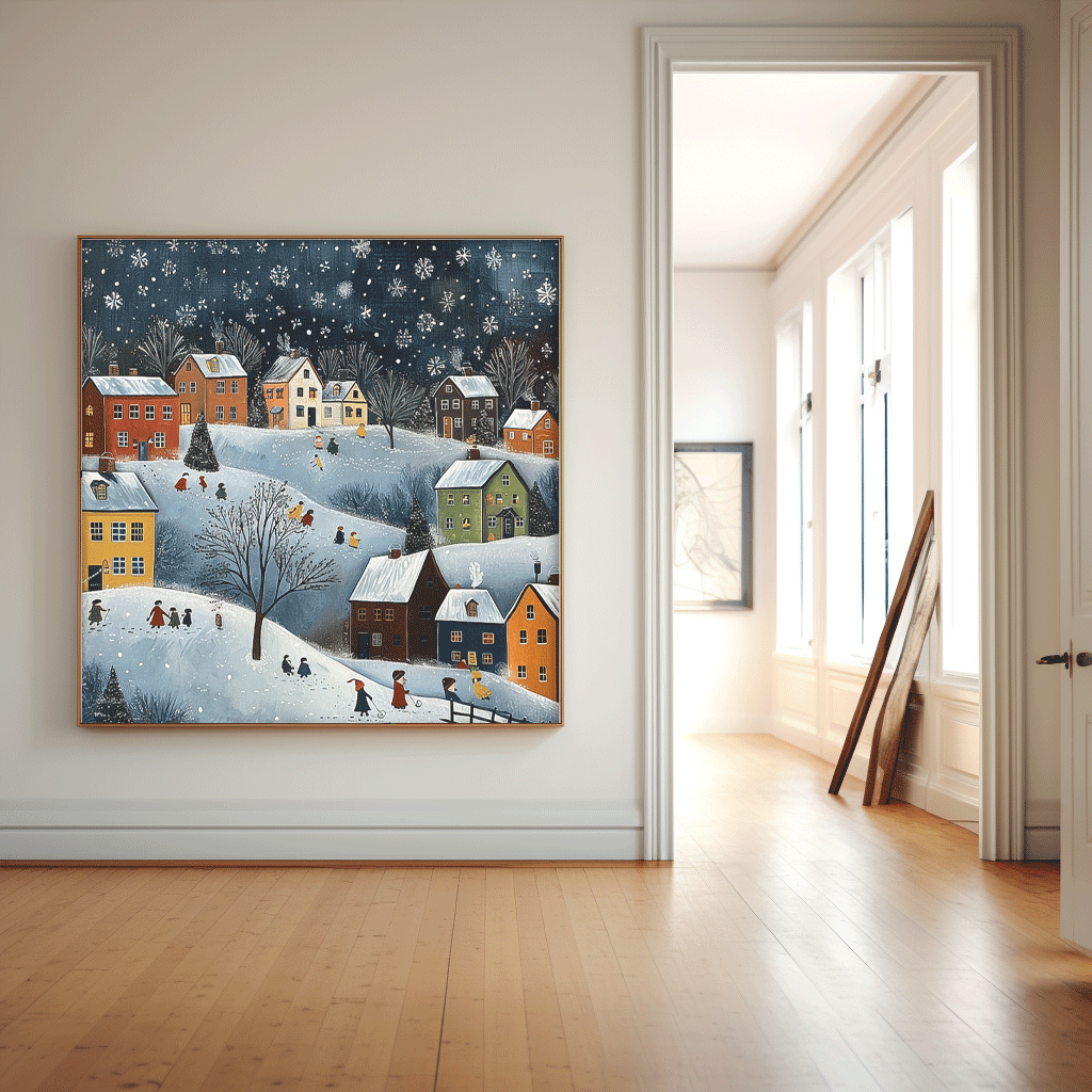 Landscape Canvas Art #LA055