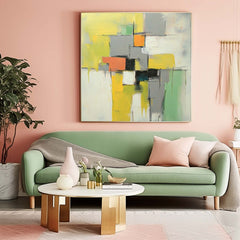 Abstract Canvas Art #AB514