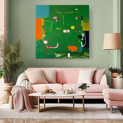 Abstract Canvas Art #AB380