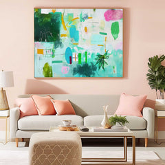 Abstract Canvas Art #AB430