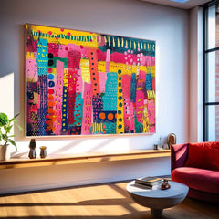 Abstract Canvas Art #AB678