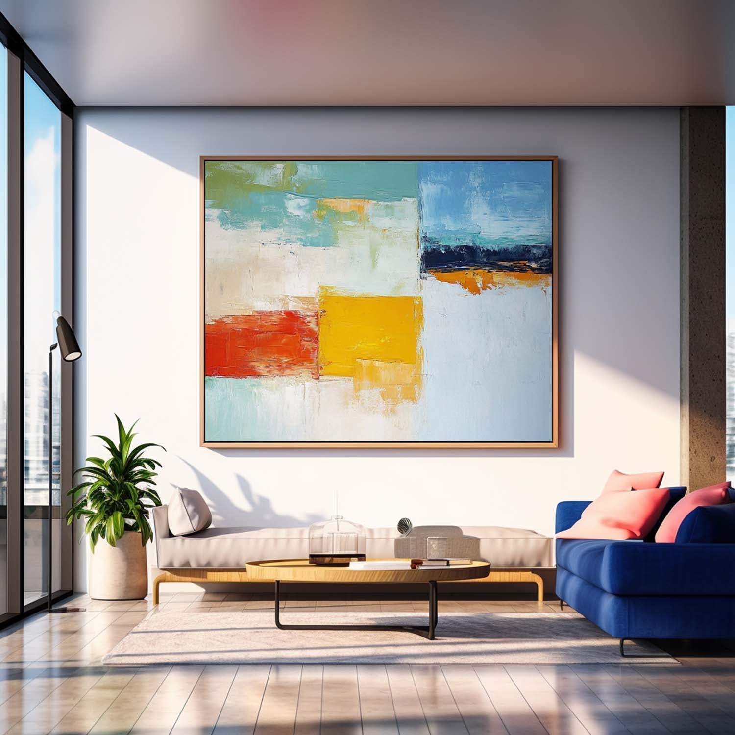 Abstract Canvas Art #AB600
