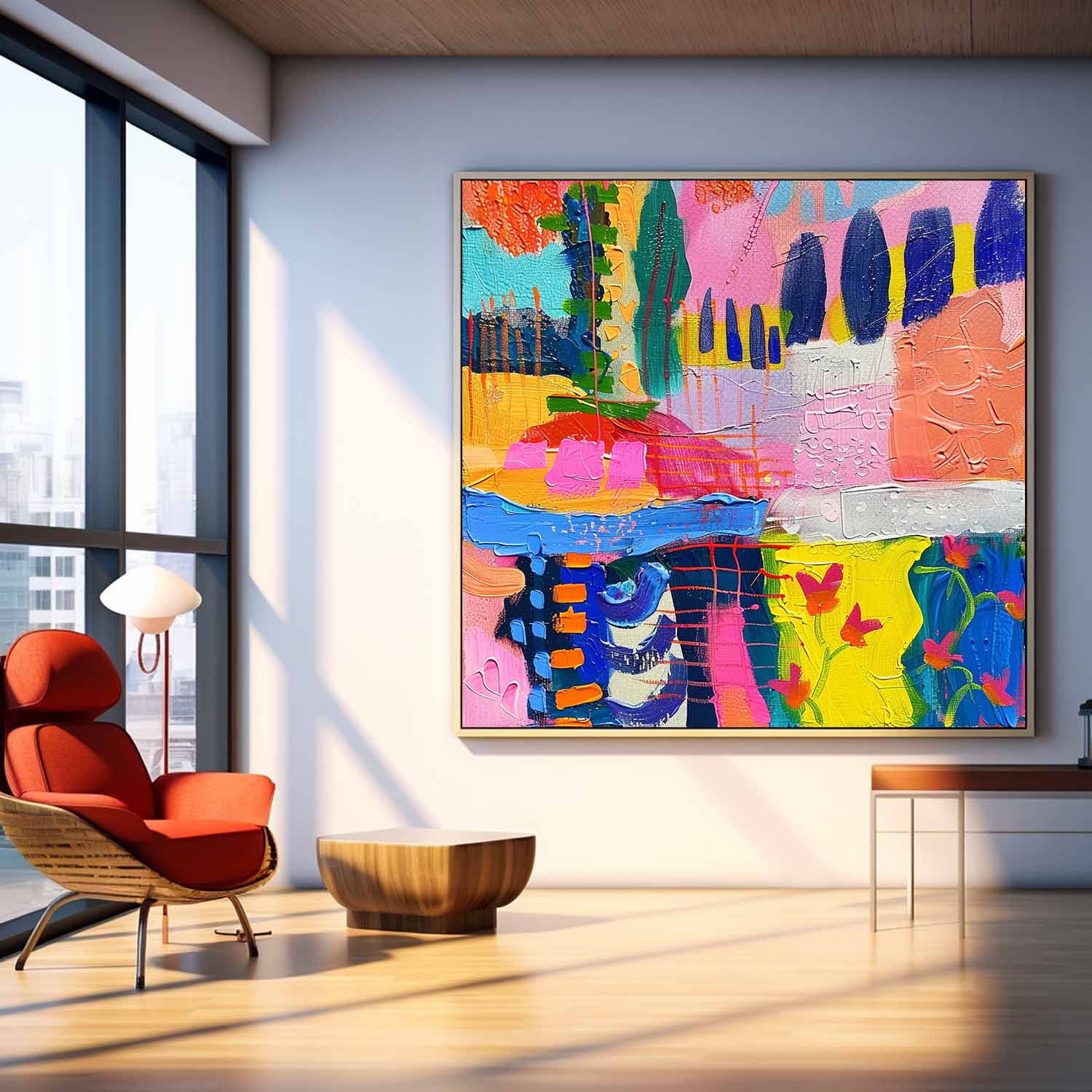 Abstract Canvas Art #AB682