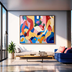 Abstract Canvas Art #AB544