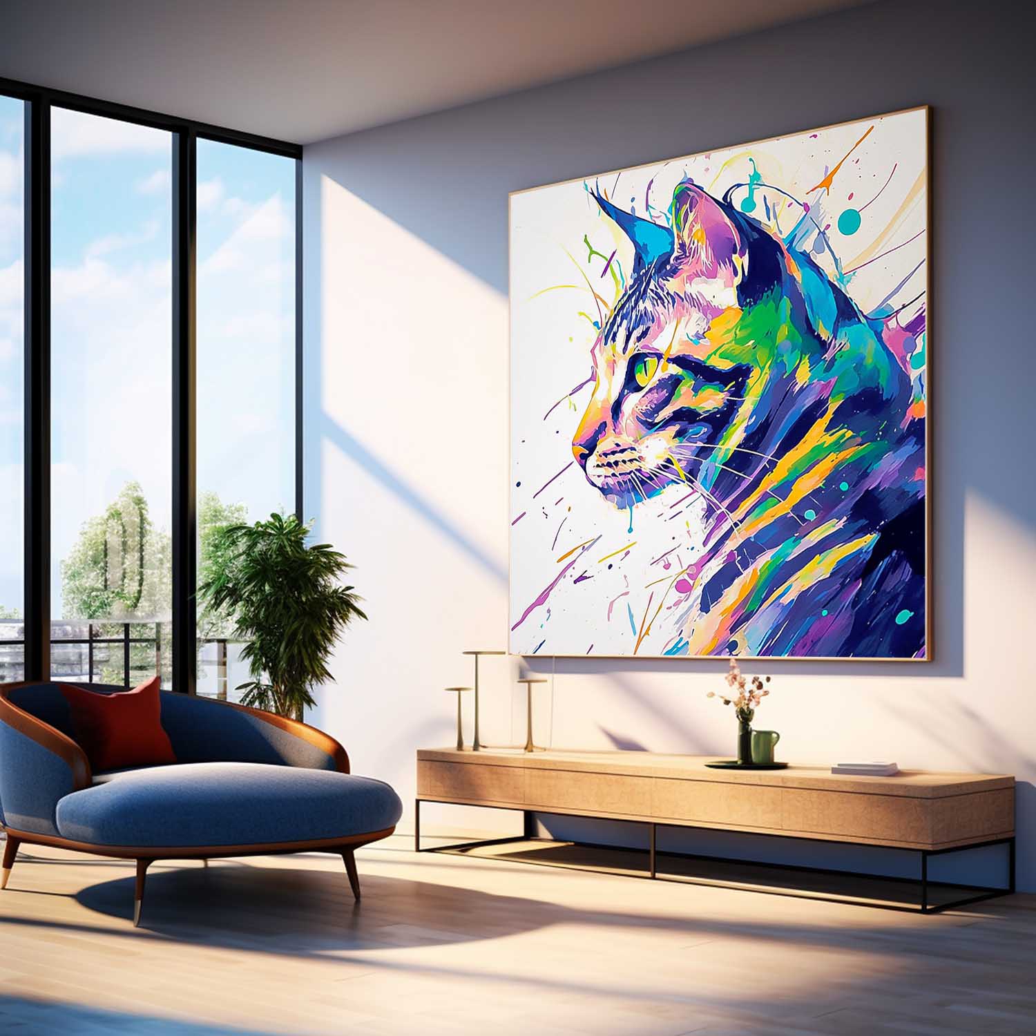 Animal Canvas Art #AN092