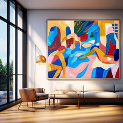 Abstract Canvas Art #AB548