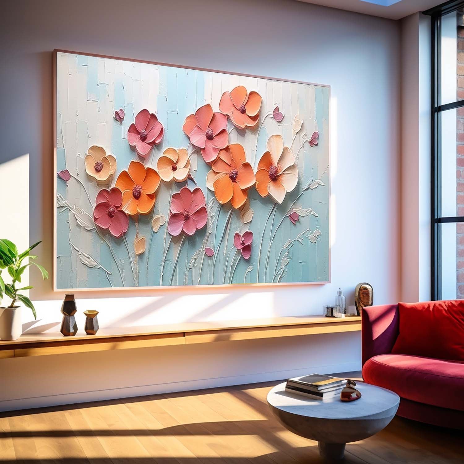 Flower Canvas Art #FL078