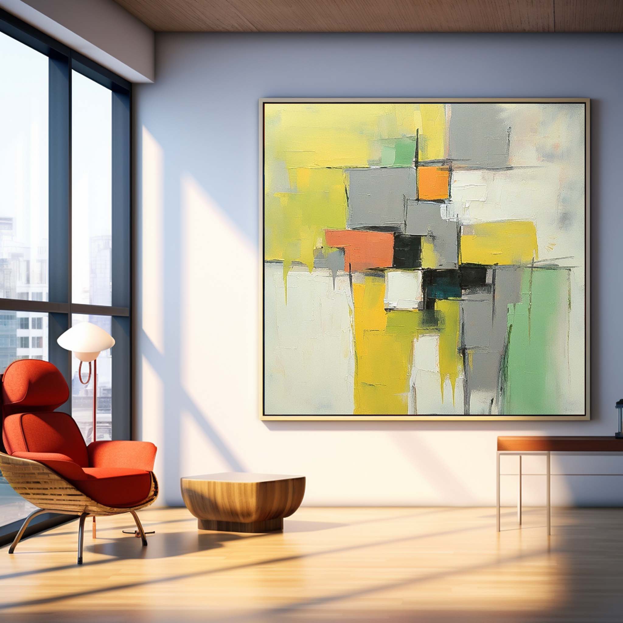 Abstract Canvas Art #AB514