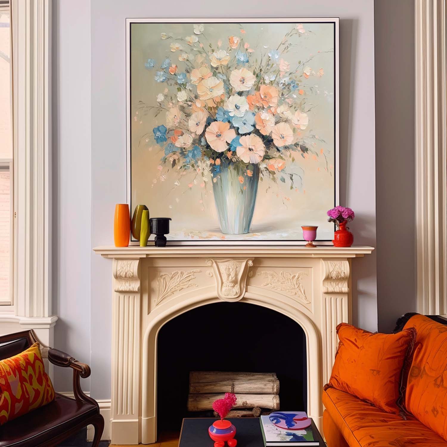Flower Canvas Art #FL194