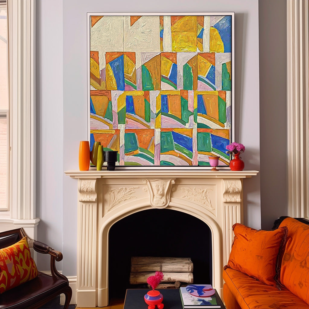 Abstract Canvas Art #AB006