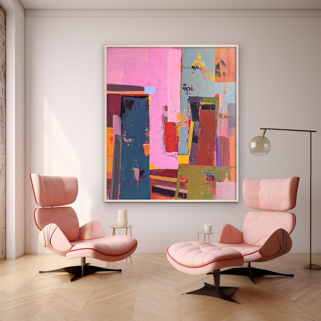 Abstract Canvas Art #AB002