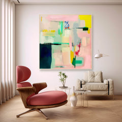 Abstract Canvas Art #AB456