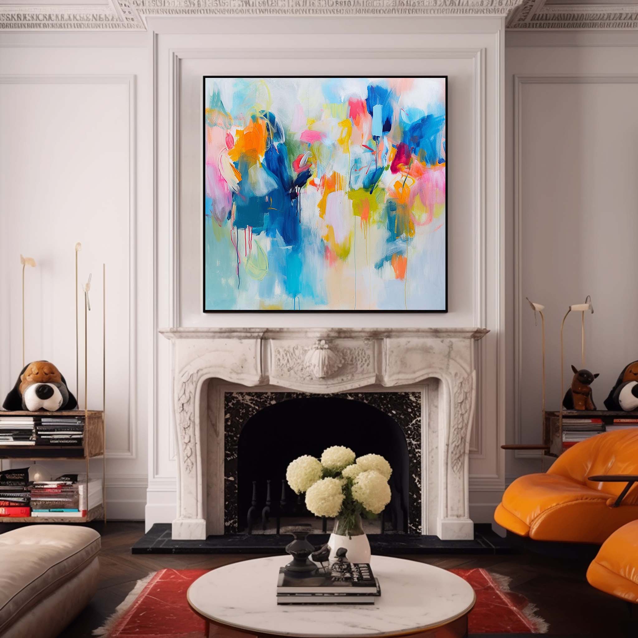 Abstract Canvas Art #AB468