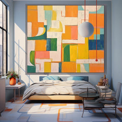 Abstract Canvas Art #AB414