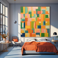 Abstract Canvas Art #AB413
