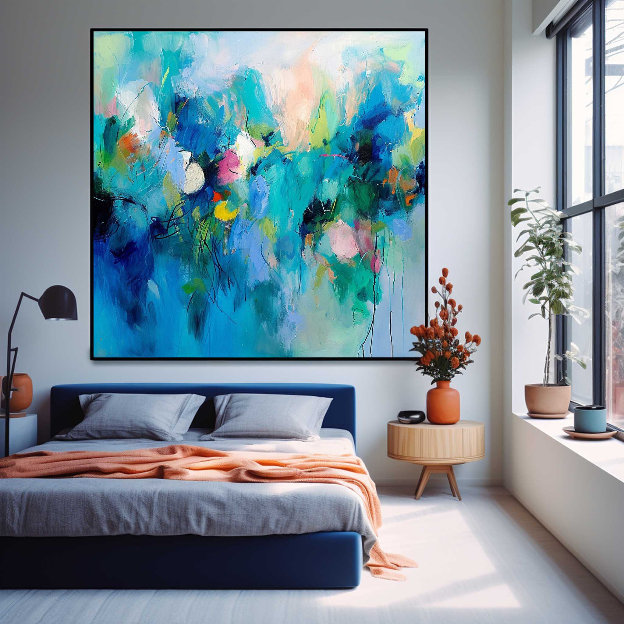 Abstract Canvas Art #AB425