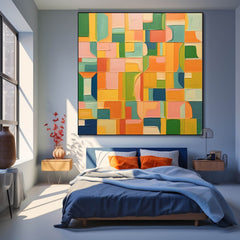 Abstract Canvas Art #AB413