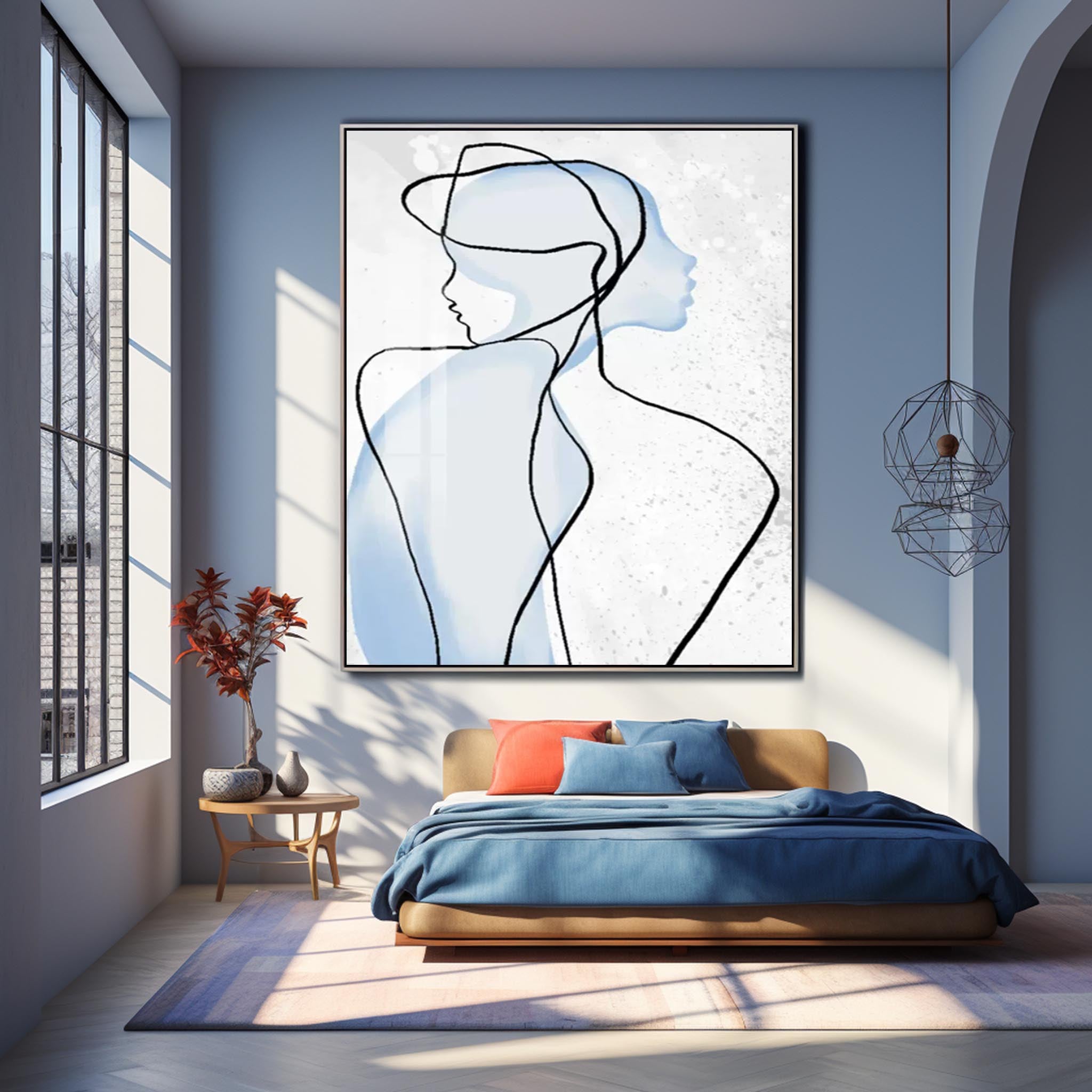 Abstract Canvas Art #AB410