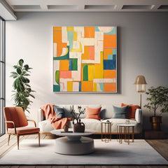 Abstract Canvas Art #AB414