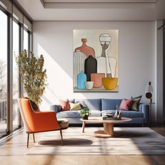 Abstract Canvas Art #AB409