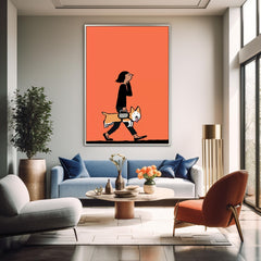 Abstract Canvas Art #AB404