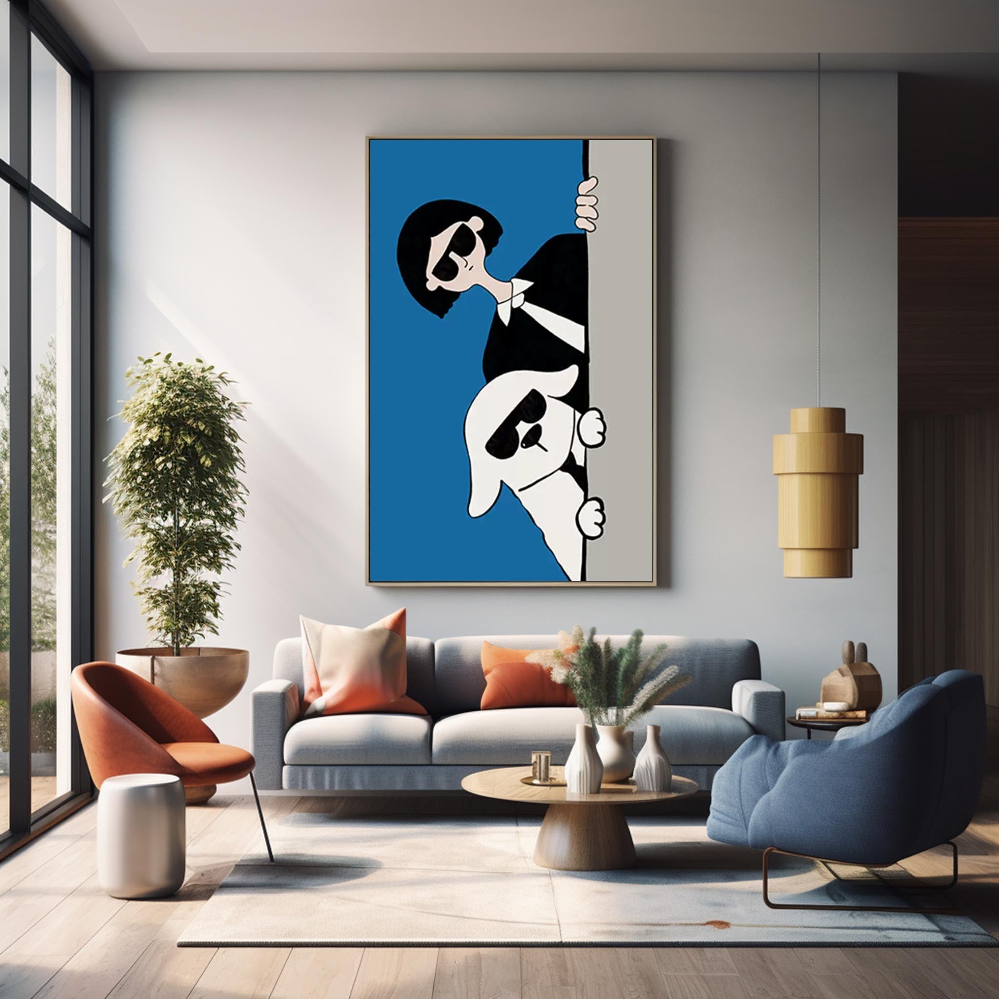 Abstract Canvas Art #AB405