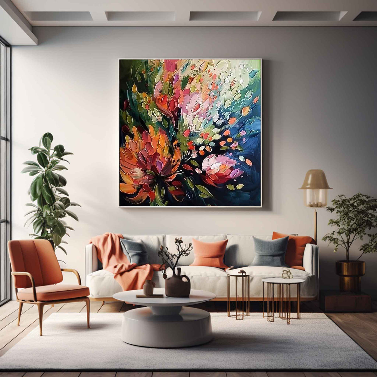 Flower Canvas Art #FL157