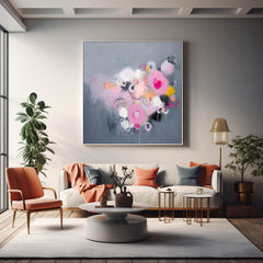 Abstract Canvas Art #AB392