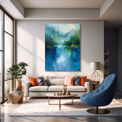 Abstract Canvas Art #AB649