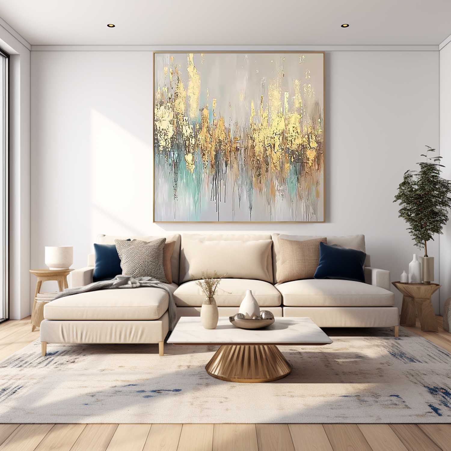 Abstract Canvas Art #AB557