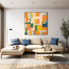 Abstract Canvas Art #AB414