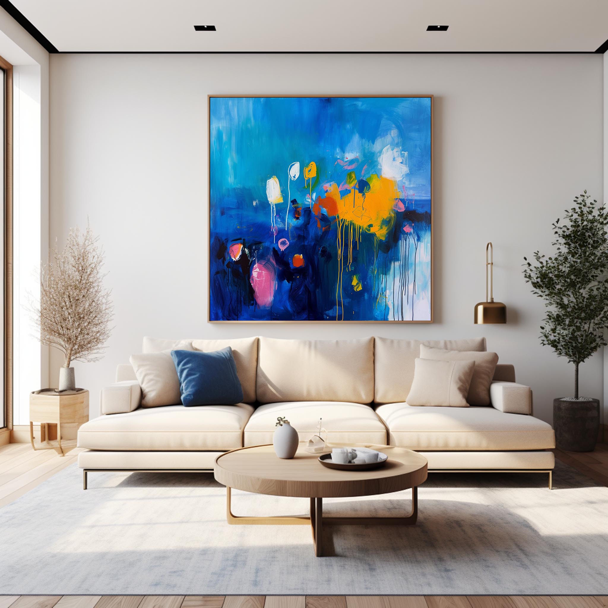 Abstract Canvas Art #AB373